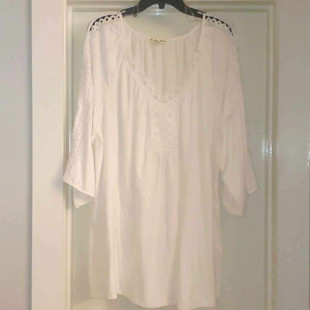 Bohemian Casual Shirt -Plus Size 3x